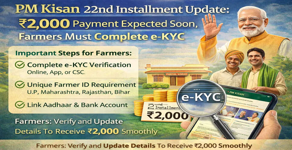Upcoming ₹2,000 Payment Under PM Kisan Scheme: What Farmers Need to Know