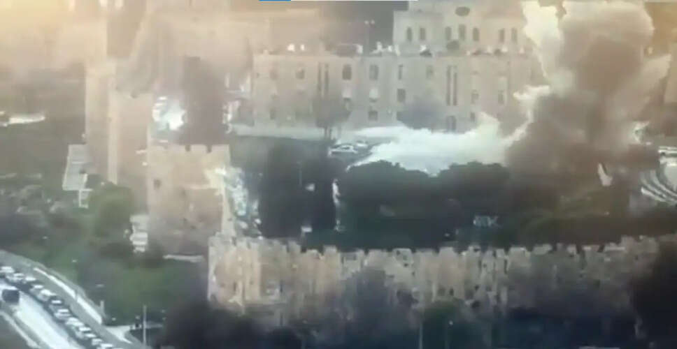 Iranian Missile Fragments Hit Jerusalem Amid Escalating Tensions