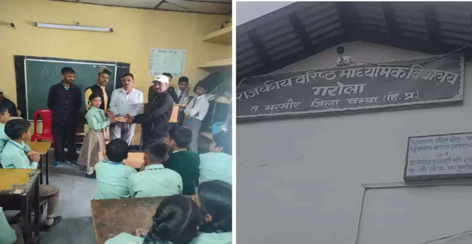 Creative Competitions Ignite Talent at Bharmour's Garola Senior Secondary School