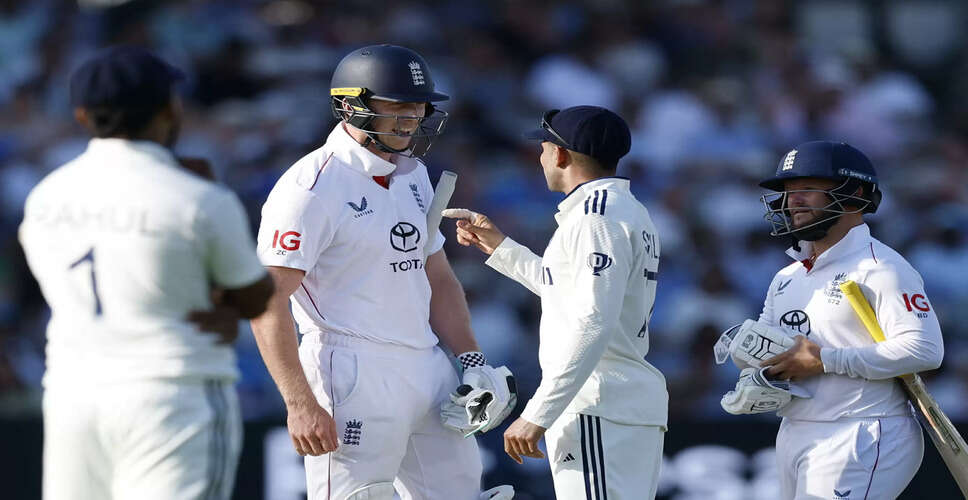 Tensions Rise as Zak Crawley's Tactics Spark Controversy in Third Test