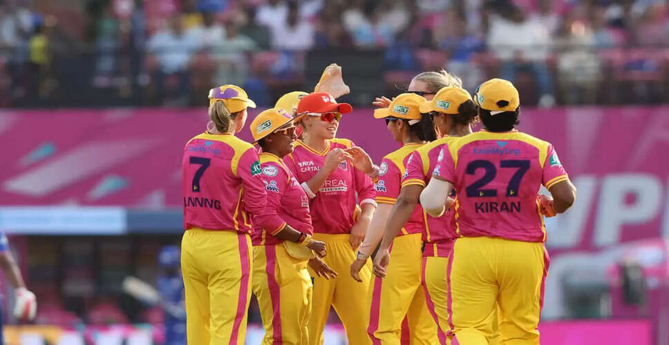 UP Warriorz Triumph Over Mumbai Indians in WPL 2026 Clash