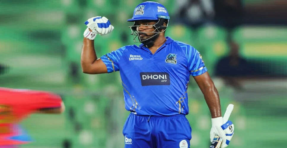 Sanju Samson Shines in Kerala Cricket League with Stunning Performance