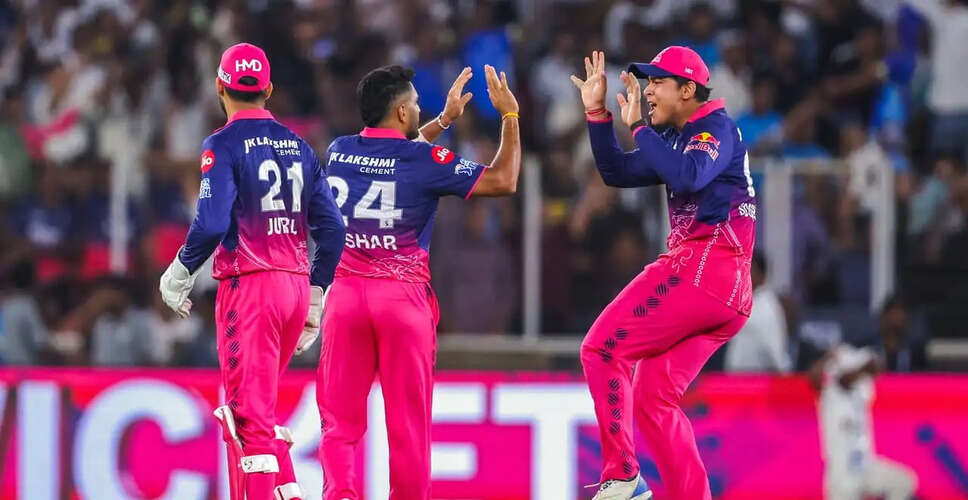 Rajasthan Royals Focus on Team Dynamics Ahead of Clash with Mumbai Indians