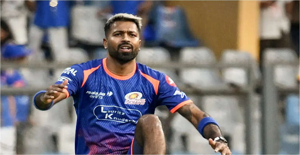 Mumbai Indians' Struggles Raise Questions About Hardik Pandya's Captaincy