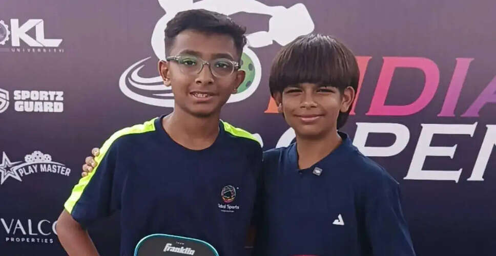 Veer Shah Clinches Boys Under 16 Singles Title at Indian Open