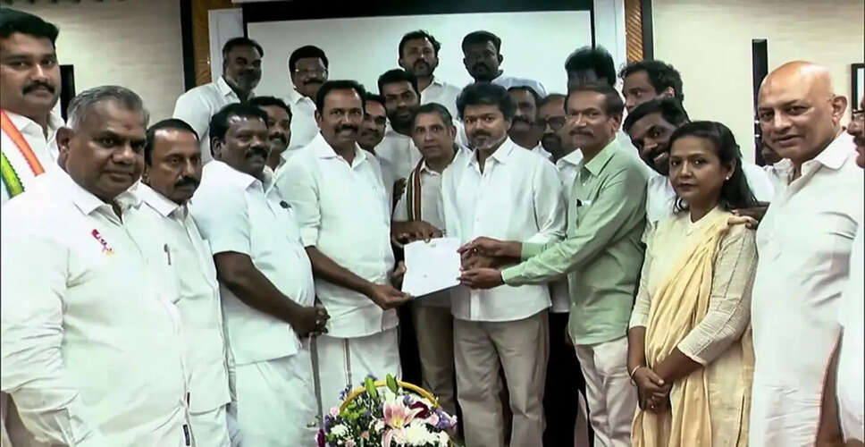 Tamil Nadu Congress Extends Support to Vijay's TVK for Government Formation