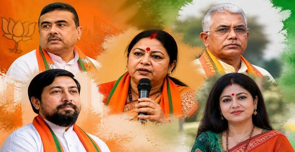 BJP Poised for Historic Win in West Bengal Elections