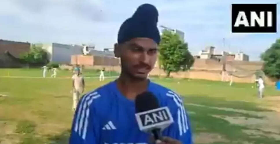 Anmoljit Singh Joins India U-19 Cricket Team for Australia Tour