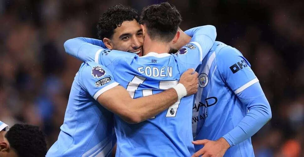 Manchester City Triumphs Over Crystal Palace, Closing Gap on Arsenal