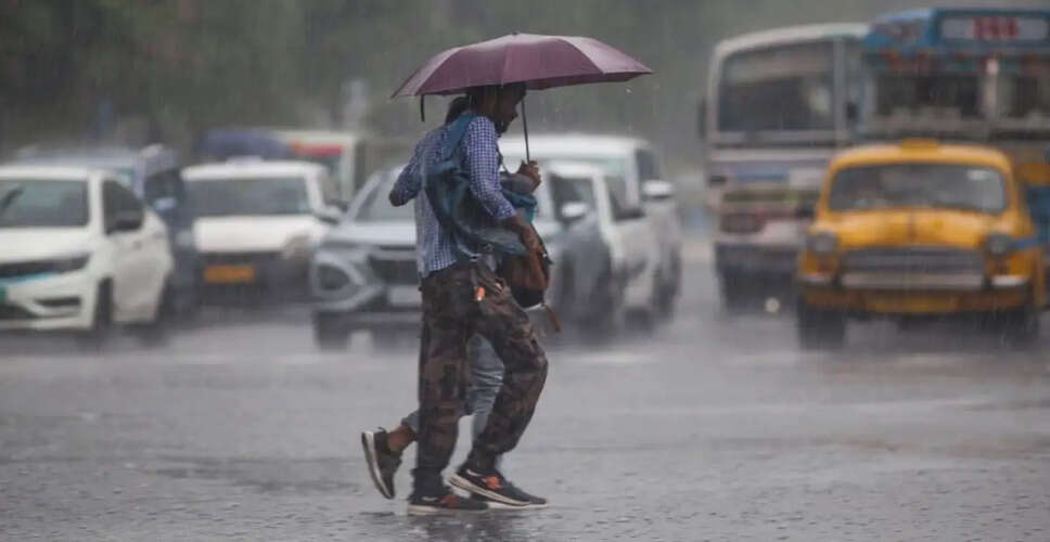 Mumbai Receives Much-Needed Rain Relief After Prolonged Dry Spell