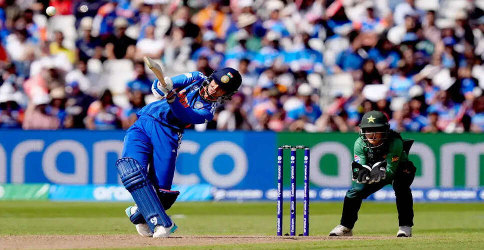 India Dominates Pakistan in Women's World Cup Opener