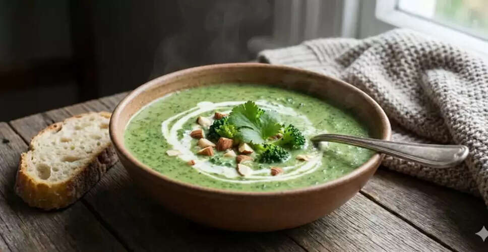Warm Up This Winter with Nutritious Spinach and Broccoli Soup