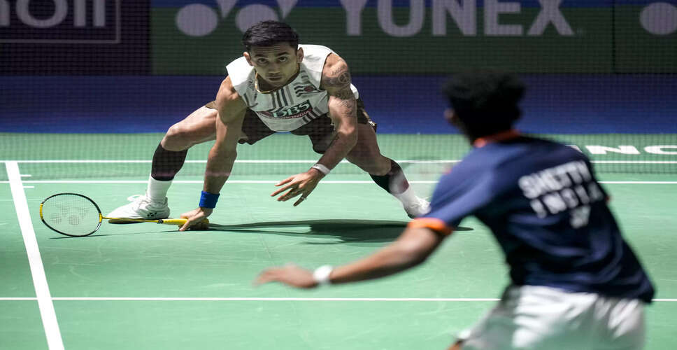 Lakshya Sen Dominates Ayush Shetty in India Open Badminton Clash