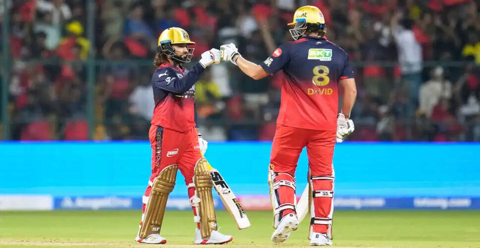 RCB Sets New IPL Record with 250 Runs Against CSK