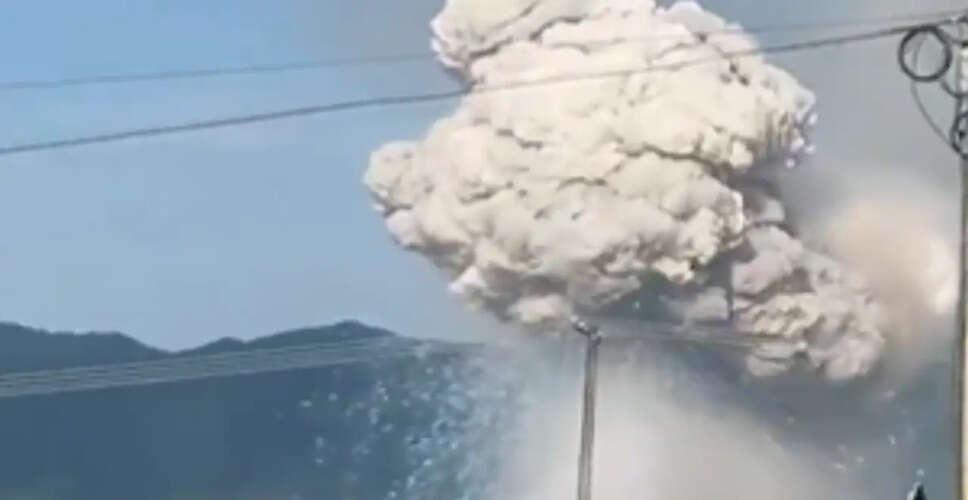 Tragic Explosion at Fireworks Factory in China Claims Lives