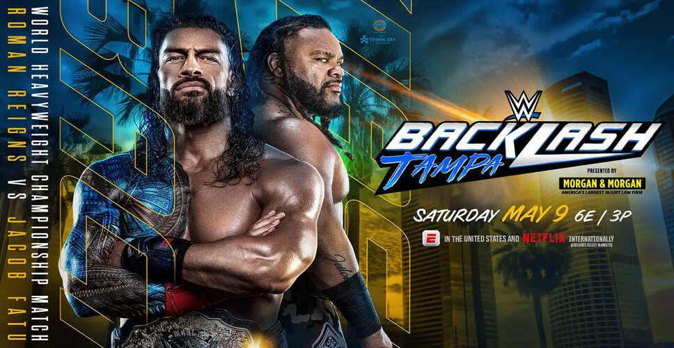 Roman Reigns to Defend Championship at Backlash 2026