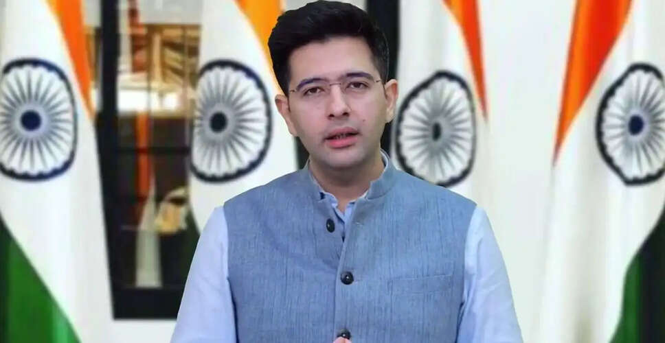 Aam Aadmi Party Proposes Replacement of Raghav Chadha as Rajya Sabha Deputy Leader