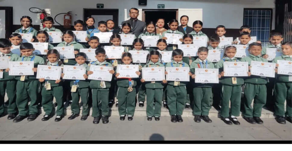 Himalayan Public School Students Excel in State English Olympiad
