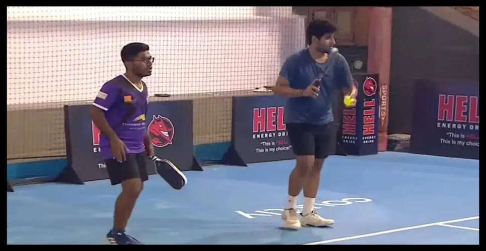 Shourya Kuckreja and Aniruddha Dhariyawan Shine at Pickleball Now Grand Prix 2026