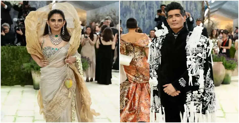 Met Gala 2026: Indian Stars Dazzle on the Red Carpet