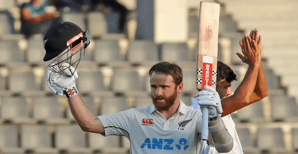 Will Young Steps in for Kane Williamson in New Zealand's Test Squad