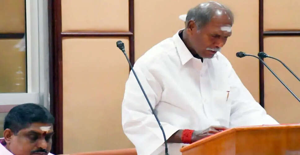 Puducherry Chief Minister Confident of Statehood Amid Ongoing Development Efforts