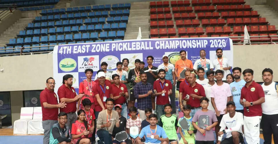 East Zone Pickleball Championship 2025 Concludes with Remarkable Performances