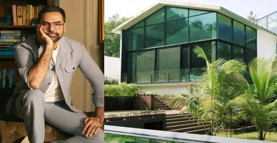 Exploring Abhay Deol's Unique Glasshouse Retreat in Goa