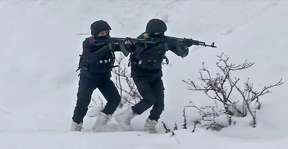 BSF Maintains Vigil on Jammu Border Amid Harsh Winter Conditions