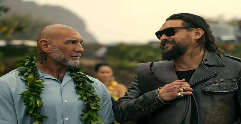 Action-Packed Comedy 'The Wrecking Crew' Starring Jason Momoa and Dave Bautista Set for Release