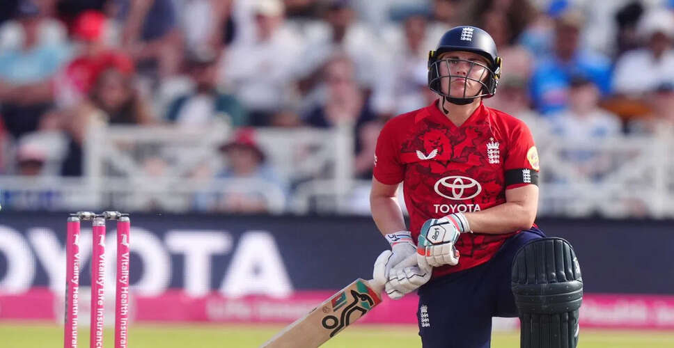 Injury Strikes England Women's Team Captain During T20 Series Against India