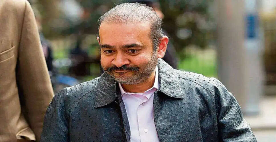 London Court Orders Nirav Modi to Repay Over $10 Million to Bank of India