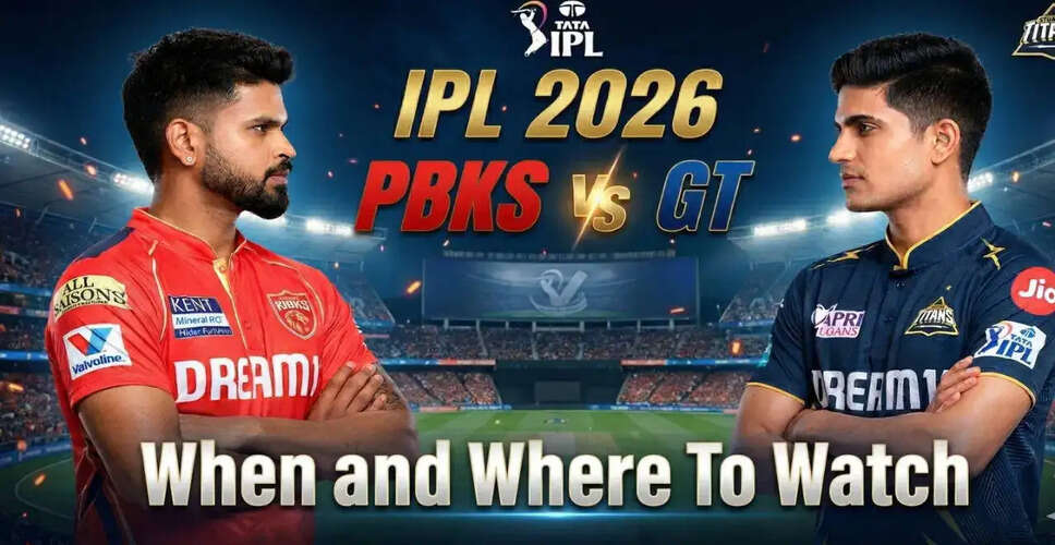 Punjab Kings vs Gujarat Titans: IPL 2026 Match Preview and Predictions