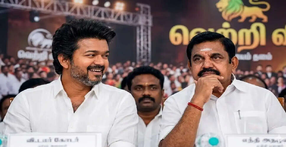 Political Tensions Rise in Tamil Nadu as AIADMK Legislators Rally Behind Thalapathy Vijay