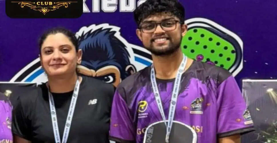 Sonam Bali and Kiran Ashish Triumph in Mixed Doubles at Venom by Gorilla Smash Club Tournament