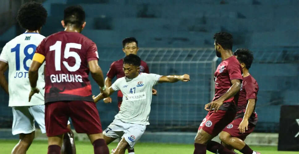 Chanmari FC Stages Late Comeback to Draw with Rajasthan United in IFL Thriller