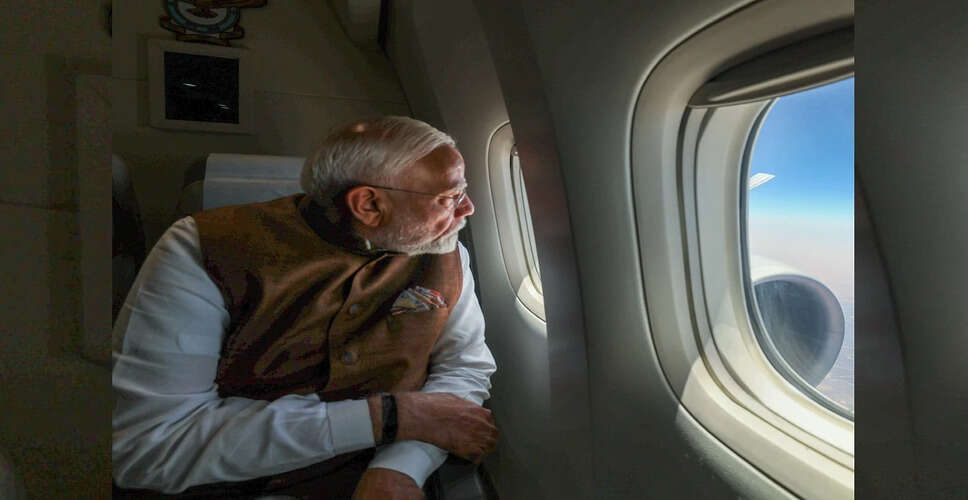 Prime Minister Modi Heads to Ahmedabad Following Air India Plane Incident