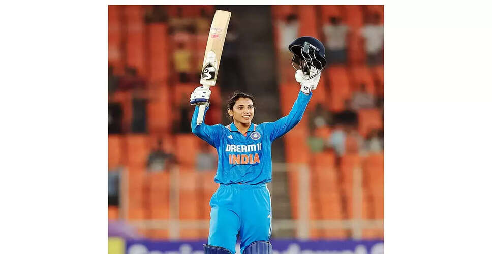 Smriti Mandhana Approaches Historic 10,000 Runs in International Cricket