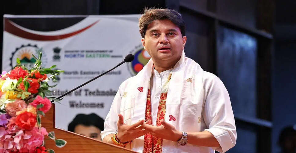 Union Minister Jyotiraditya Scindia to Attend Assam Chief Minister's Oath Ceremony