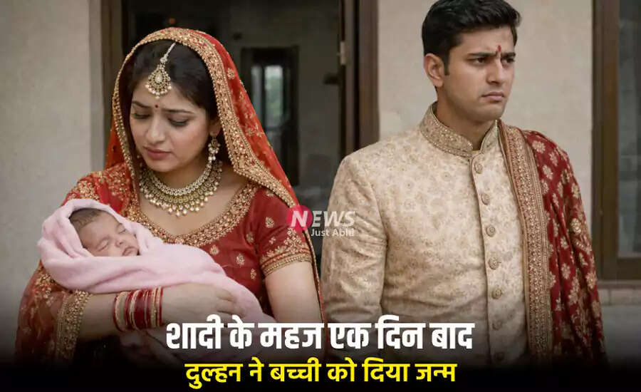 शादी के एक दिन बाद दुल्हन बनी मां: अनोखी घटना
