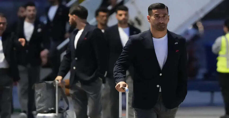 Iranian Football Team Arrives in Mexico Ahead of FIFA World Cup 2026