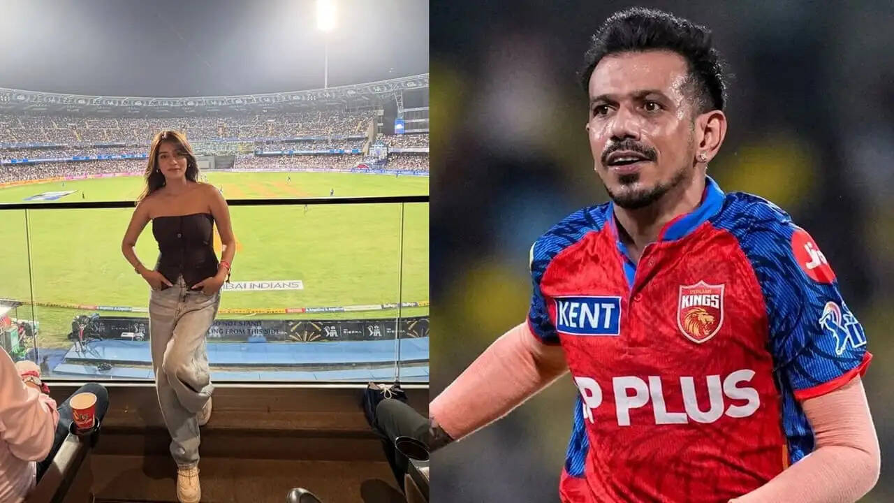 RJ Mahvash Sparks Buzz by Cheering for RCB Over Punjab Kings in IPL Match