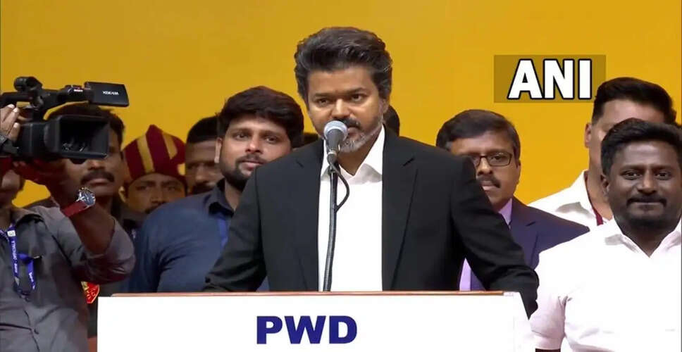 C. Joseph Vijay Sworn in as Chief Minister of Tamil Nadu, Marking a Political Shift