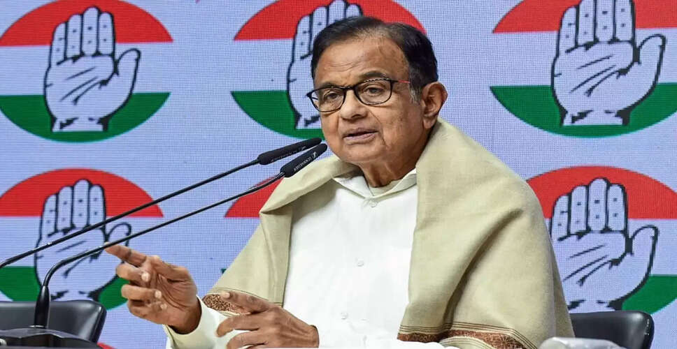 P. Chidambaram Critiques Proposed Increase in Lok Sabha Seats