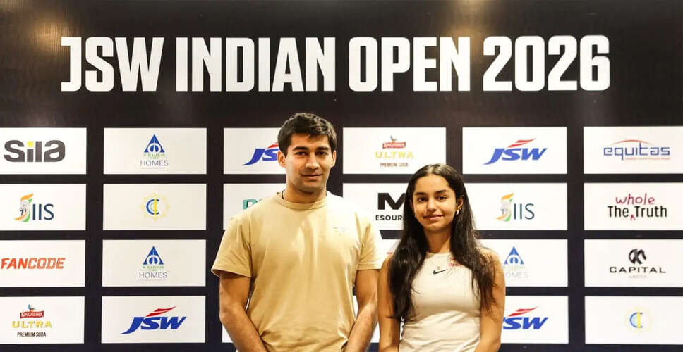 JSW Indian Open Squash Tournament Kicks Off in Mumbai