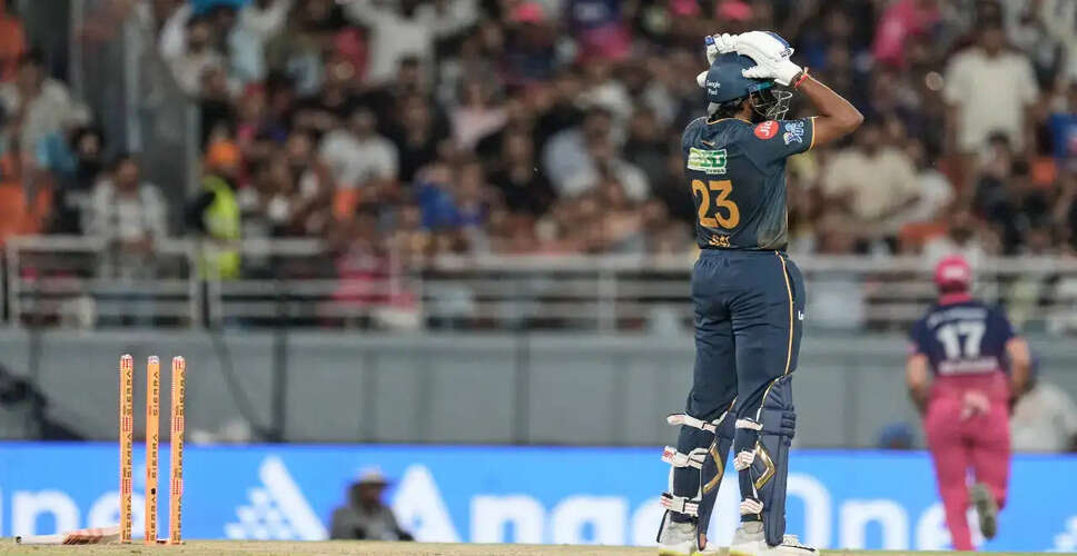 Sai Sudharsan's Unfortunate Hit Wicket Dismissal in IPL Qualifier