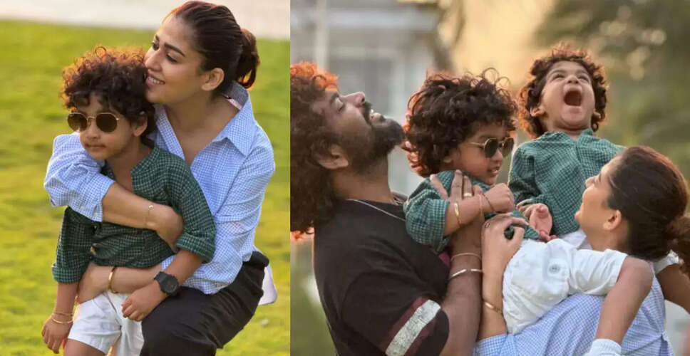 Nayanthara Shares Heartwarming Family Moments Ahead of SVC 63 Shoot