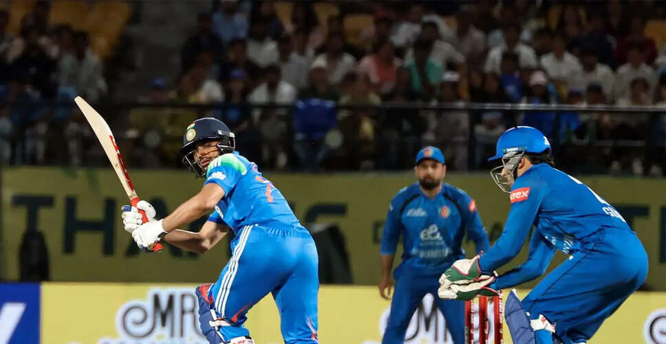 India Secures Victory Over Afghanistan in First ODI with Stellar Performances