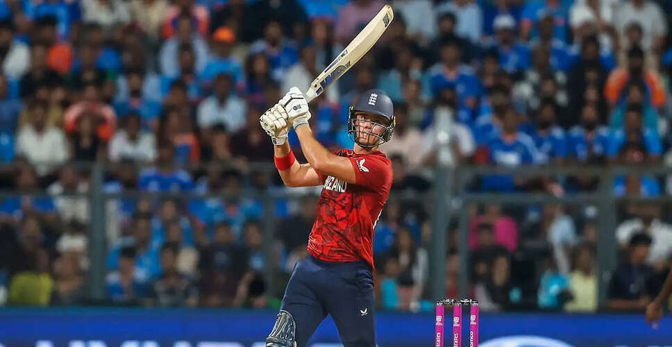 Jacob Bethell's Heroics Highlight England's Narrow Defeat to India in T20 World Cup Semi-Final