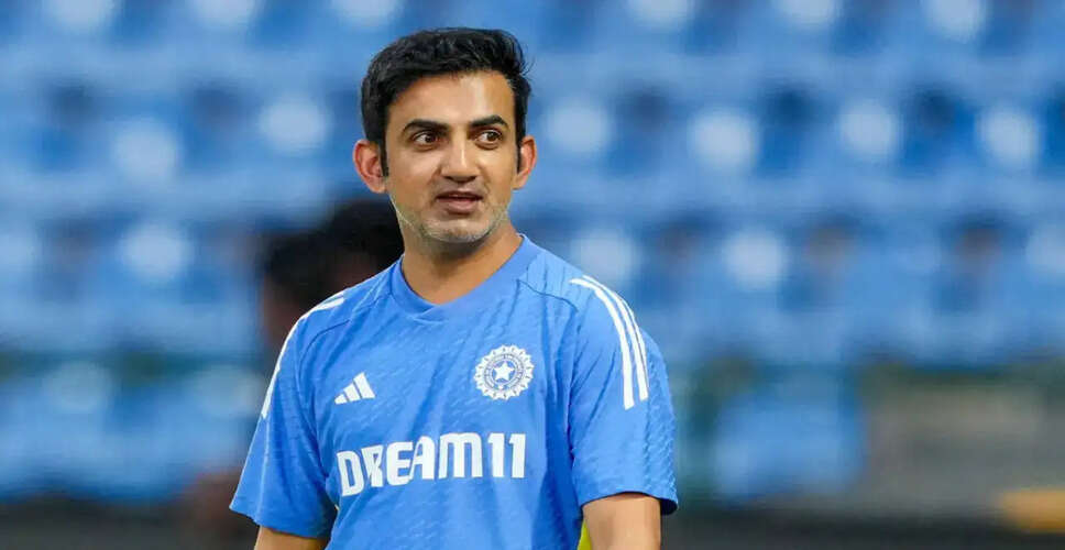 Gautam Gambhir Seeks Contract Extension for Indian Cricket Team Coach Role